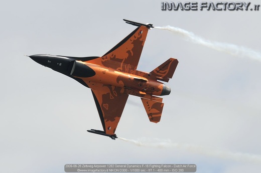 2009-06-26 Zeltweg Airpower 1282 General Dynamics F-16 Fighting Falcon - Dutch Air Force